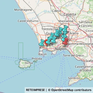 Mappa Via Vicinale Campana, 80078 Pozzuoli NA, Italia (9.95833)
