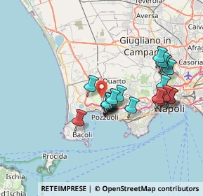 Mappa Via Vicinale Campana, 80078 Pozzuoli NA, Italia (6.8455)