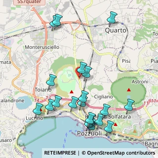 Mappa Via Vicinale Campana, 80078 Pozzuoli NA, Italia (2.5885)