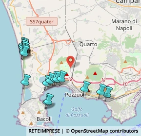 Mappa Via Vicinale Campana, 80078 Pozzuoli NA, Italia (5.1005)