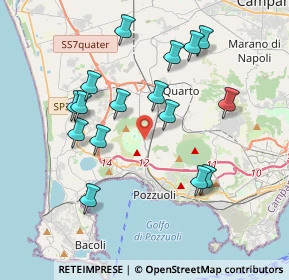 Mappa Via Vicinale Campana, 80078 Pozzuoli NA, Italia (4.025)