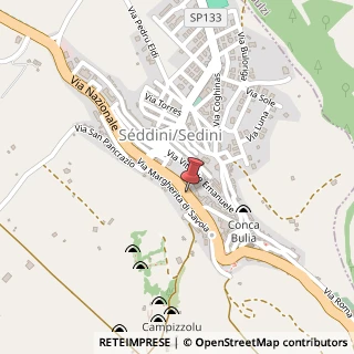 Mappa Via Nazionale, 41, 07035 Sedini, Sassari (Sardegna)