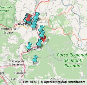 Mappa 83028 Serino AV, Italia (7.3155)