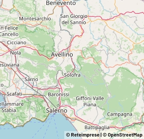 Mappa 83028 Solofra AV, Italia (11.406)