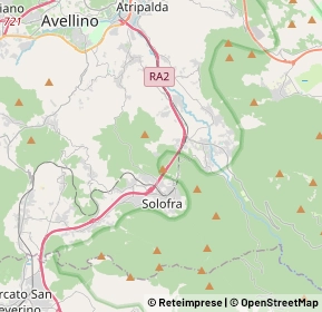 Mappa 83028 Solofra AV, Italia (4.2615)