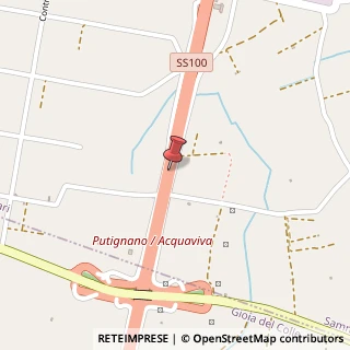 Mappa STRADA STATALE 100, KM. 17, 70010 Casamassima BA, Italia, 70010 Sammichele di Bari, Bari (Puglia)