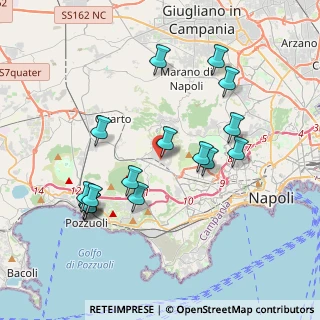 Mappa Via Talete Di Mileto, 80126 Napoli NA, Italia (4.17625)