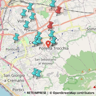 Mappa Via Cimitero, 80040 Pollena Trocchia NA, Italia (2.31125)