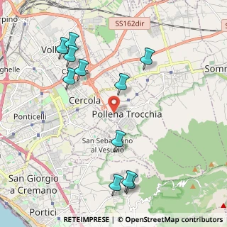Mappa Via Cimitero, 80040 Pollena Trocchia NA, Italia (2.48818)