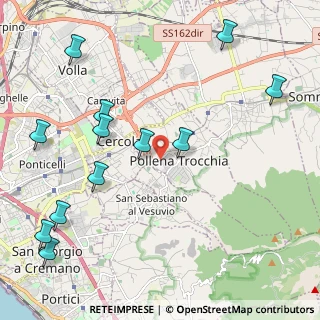 Mappa Via Cimitero, 80040 Pollena Trocchia NA, Italia (2.855)