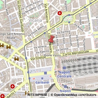 Mappa Corso novara 5, 80142 Napoli, Napoli (Campania)