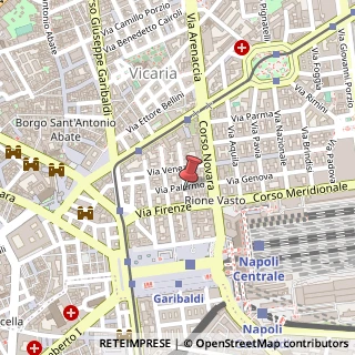 Mappa Via Bologna,  110, 80142 Napoli, Napoli (Campania)