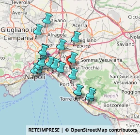 Mappa Napoli, 80144 Cercola NA, Italia (6.91053)