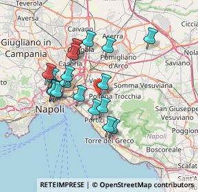 Mappa Napoli, 80144 Cercola NA, Italia (6.8755)