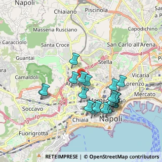 Mappa Via Domenico Fontana, 80129 Napoli NA, Italia (1.931)