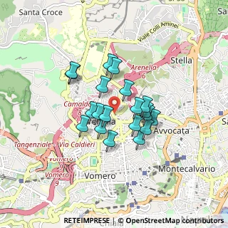 Mappa Via Domenico Fontana, 80129 Napoli NA, Italia (0.666)
