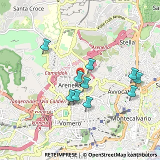 Mappa Via Domenico Fontana, 80129 Napoli NA, Italia (0.92273)