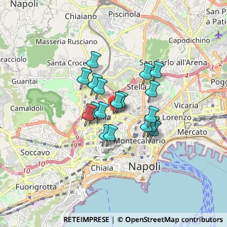 Mappa Via Marino e Cotronei, 80128 Napoli NA, Italia (1.30389)