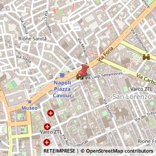 Mappa Via Porta San Gennaro,  36, 80138 Napoli, Napoli (Campania)