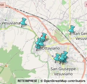 Mappa Via Carlo Cignani, 80044 Ottaviano NA, Italia (1.91364)