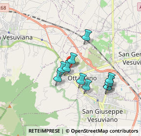 Mappa Via Carlo Cignani, 80044 Ottaviano NA, Italia (1.61455)