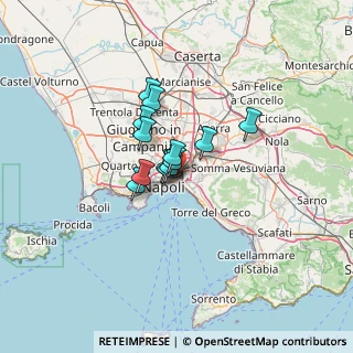 Mappa Via Taddeo da Sessa, 80143 Napoli NA, Italia (7.98769)