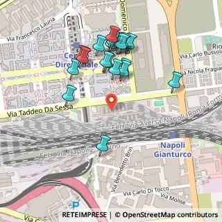 Mappa Via Taddeo da Sessa, 80143 Napoli NA, Italia (0.261)