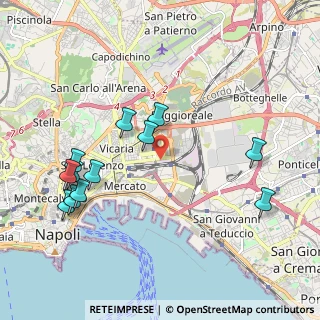 Mappa Via Taddeo da Sessa, 80143 Napoli NA, Italia (2.37917)