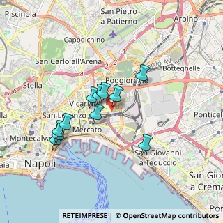 Mappa Via Taddeo da Sessa, 80143 Napoli NA, Italia (1.60455)