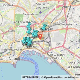 Mappa Via Taddeo da Sessa, 80143 Napoli NA, Italia (1.49571)