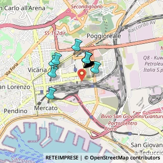 Mappa Via Taddeo da Sessa, 80143 Napoli NA, Italia (0.518)