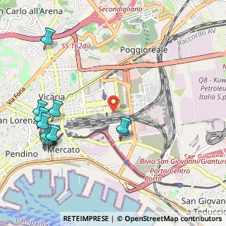 Mappa Via Taddeo da Sessa, 80143 Napoli NA, Italia (1.39364)