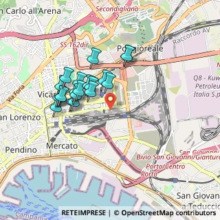 Mappa Via Taddeo da Sessa, 80143 Napoli NA, Italia (0.8345)