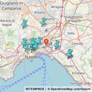 Mappa Via Taddeo da Sessa, 80143 Napoli NA, Italia (3.64538)