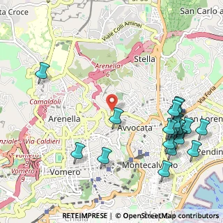 Mappa Materdei in piazzetta Leva, 80136 Napoli NA, Italia (1.4235)