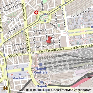 Mappa Via Nazionale, 6, 80143 Napoli, Napoli (Campania)
