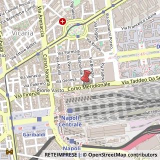 Mappa Corso meridionale 6/a, 80143 Napoli, Napoli (Campania)