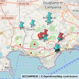 Mappa Via Nelson Mandela, 80126 Napoli NA, Italia (3.834)