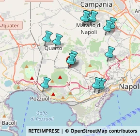 Mappa Via Nelson Mandela, 80126 Napoli NA, Italia (4.05615)