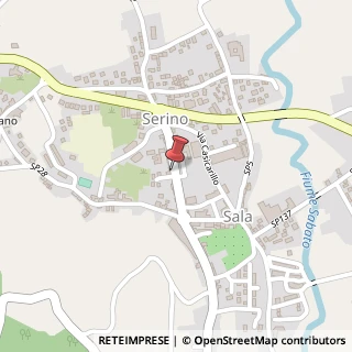 Mappa Via Salvatore Pescatore, 29, 83028 Serino, Avellino (Campania)