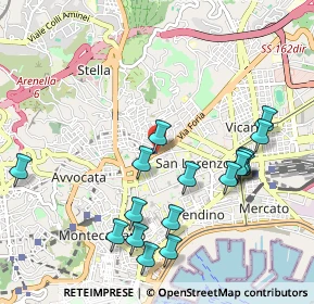 Mappa Piazza Camillo Benso di Cavour, 80100 Napoli NA, Italia (1.17118)
