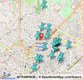 Mappa Piazza Camillo Benso di Cavour, 80100 Napoli NA, Italia (0.464)