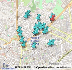 Mappa Piazza Camillo Benso di Cavour, 80100 Napoli NA, Italia (0.3735)