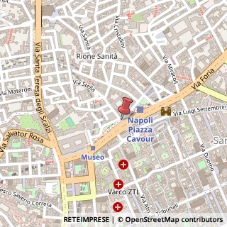 Mappa Piazza cavour 9, 80137 Napoli, Napoli (Campania)