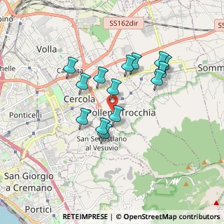 Mappa Via Guglielmo Marconi, 80040 Pollena Trocchia NA, Italia (1.61571)