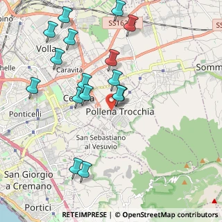 Mappa Via Guglielmo Marconi, 80040 Pollena Trocchia NA, Italia (2.365)