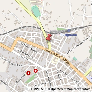 Mappa Via Conversano, 23, 70017 Putignano, Bari (Puglia)