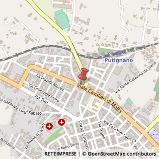 Mappa Via Pietro Sbiroli, 32, 70017 Putignano, Bari (Puglia)