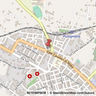 Mappa via Tenente Sbiroli, 48, 70017 Putignano, Bari (Puglia)