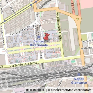 Mappa Via Giovanni Porzio, 4, 80143 Napoli, Napoli (Campania)